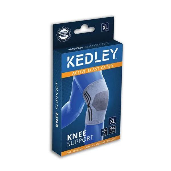 KEDLEY ACTIVE ELASTICATED KNEE SUPPORT ( X LARGE )